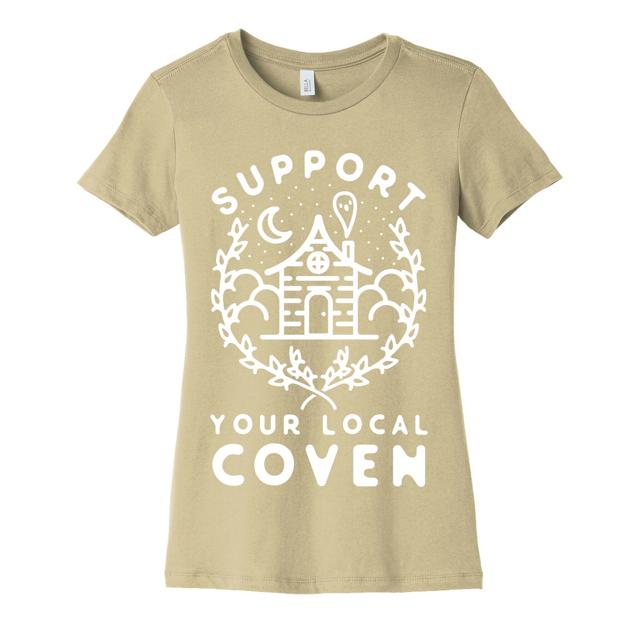 Support Your Local Coven Women's Cotton Tee